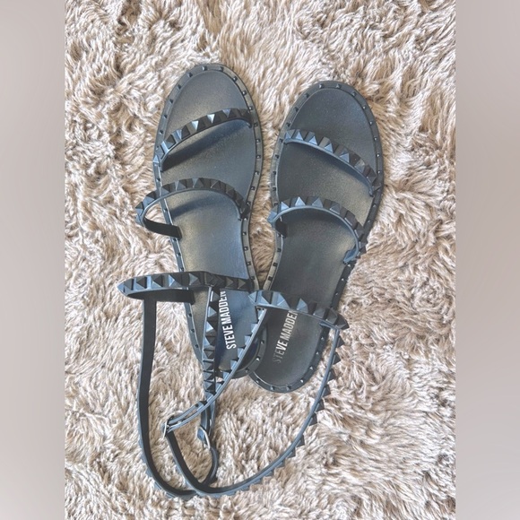 Steve Madden Ankle Wrap Sandals - Picture 7 of 13
